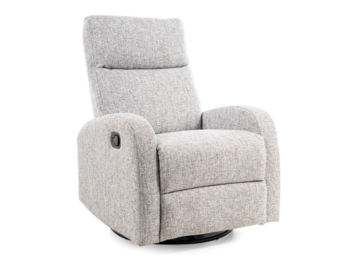 FOTOLIU RELAXARE OLIMP, GRI, CU TAPITERIE DIN TEXTIL, STIL MODERN, SIGNAL