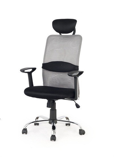 SCAUN OFFICE DANCAN NEGRU/GRI - HALMAR