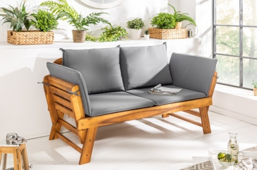 BANCA/CANAPEA MODULAR 37568 DIN LEMN MASIV DE SALCAM DESIGN VINTAGE