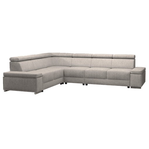 COLTAR BOBY, MODEL STANGA, GRI/BEJ/TAUPE, DIN TEXTIL, STIL MODERN, TK