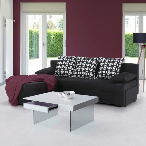 COLTAR CU COLT POLARIS NEW, GRI INCHIS, DIN TESATURA ALTARA, UNIVERSAL (S/D), EXTENSIBIL, SPATIU DEPOZITARE, STIL MODERN, TK