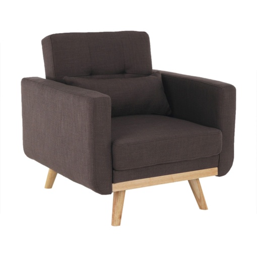 FOTOLIU EXTENSIBIL ARKADIA, MARO/NATURAL, DIN TEXTIL SI LEMN, STIL MODERN, TK