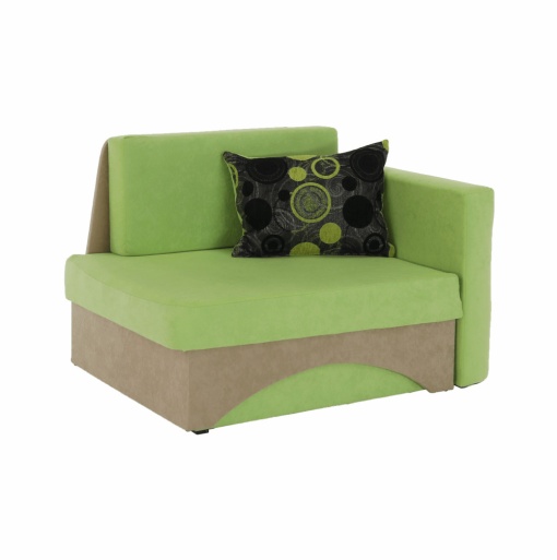 FOTOLIU EXTENSIBIL KUBOS, MODEL DREAPTA, VERDE/BEJ, DIN TEXTIL ALOVA, STIL MODERN, TK
