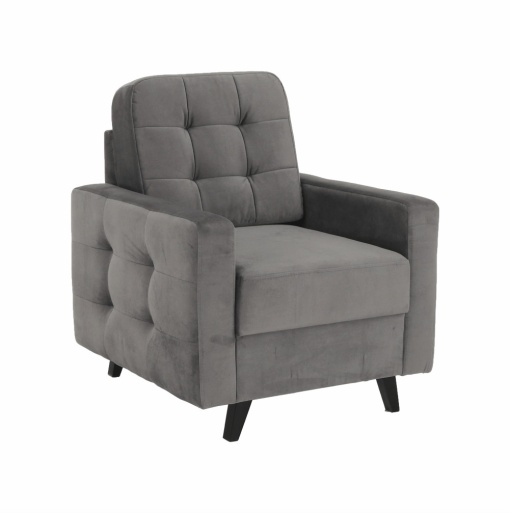 FOTOLIU MEDLIN, GRI/WENGE, DIN TESATURA SI LEMN, STIL MODERN, TK