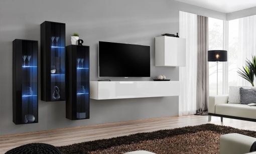 SET LIVING MODULAR CU LED SWITCH 13, ZW SW13, STIL MODERN, ASM