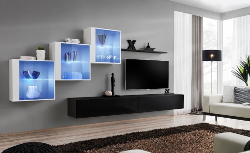 SET LIVING MODULAR CU LED SWITCH XX 26 WS SW20 STIL MODERN ASM