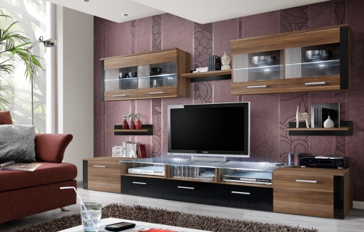 SET MODULAR LIVING CU LED ZOOM 23 NS ZO STIL MODERN ASM