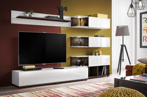 SET MODULAR LIVING SILK, CU ILUMINARE LED, PEW SK, STIL MODERN, ASM