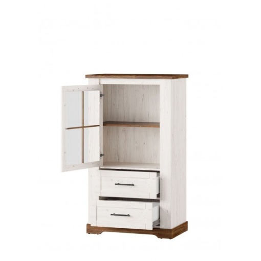 DULAP/VITRINA COUNTRY 1D2S DIN FURNIR DESIGN CLASIC RUSTIC VLD