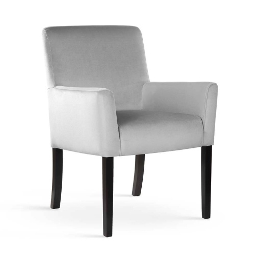 FOTOLIU CONFORTABIL TRINIDAD, ARGINTIU/NEGRU, STIL CLASIC, ATR