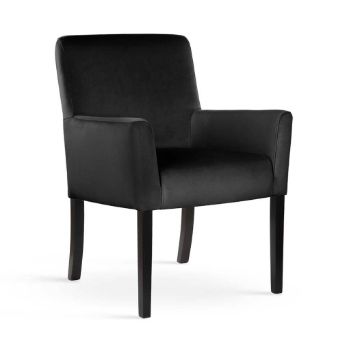 FOTOLIU CONFORTABIL TRINIDAD, NEGRU, STIL CLASIC, ATR