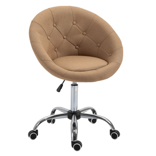 FOTOLIU ROTATIV KONOR, MARO DESCHIS/CROM, DIN TEXTIL SI METAL, STIL MODERN, TK