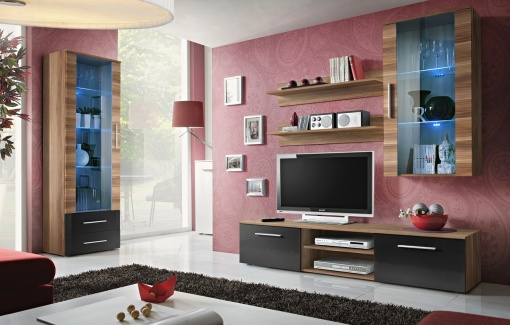 SET LIVING MODULAR CU LED GALINO F 23 NSHN GF STIL MODERN ASM