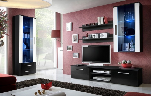 SET LIVING MODULAR CU LED GALINO F 23 ZSWH GF STIL MODERN ASM