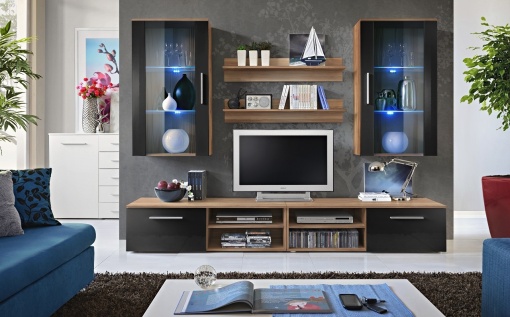 SET LIVING MODULAR CU LED GALINO G 23 NSH GG STIL MODERN ASM