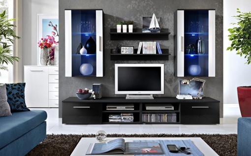 SET LIVING MODULAR CU LED GALINO G 23 ZSWH GG STIL MODERN ASM