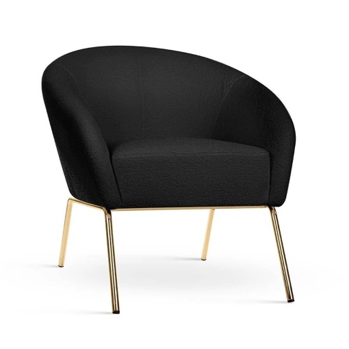 FOTOLIU CONFORTABIL CHERRY, NEGRU/AURIU, ATR