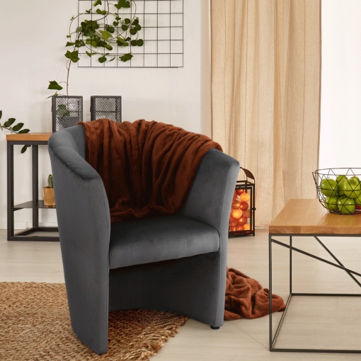 FOTOLIU CUBA, DE CLUB, GRI, DIN TEXTIL, STIL MODERN, TK