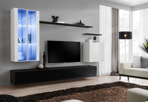 SET LIVING MODULAR CU LED SWITCH 12, WS SW12, STIL MODERN, ASM