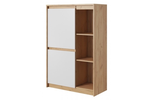 BIBLIOTECA XELO 92,3 ALB/STEJAR AURIU DESIGN SCANDINAV LSK