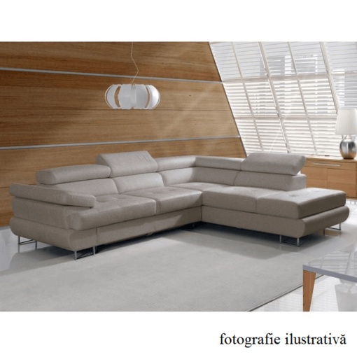 COLTAR BUTON R, MODEL DREAPTA, MARO DESCHIS, DIN TEXTIL, UNIVERSAL (S/D), SPATIU DEPOZITARE, STIL MODERN, TK