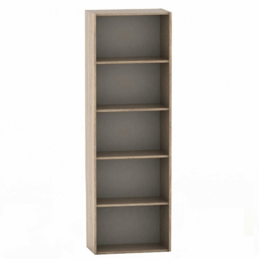 ETAJERA INALTA TEMPO ASISTENT NEW 001, CU RAFTURI, STEJAR SONOMA, DIN PAL MELAMINAT, STIL MODERN, TK