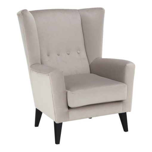 FOTOLIU RODEZA, CREM/NEGRU, DIN TEXTIL SI LEMN, STIL CLASIC, TK