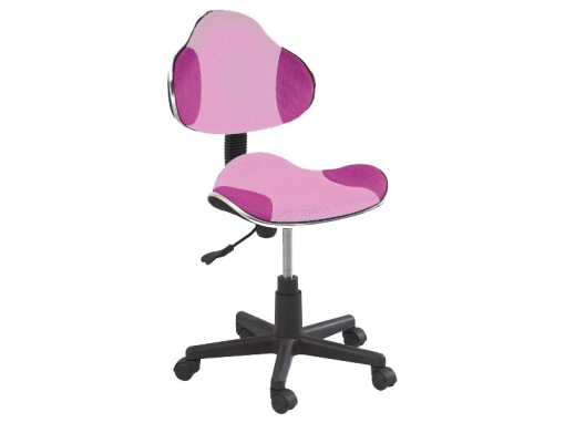 SCAUN DE BIROU PENTRU COPII Q-G2 - ROZ STIL MODERN SIGNAL
