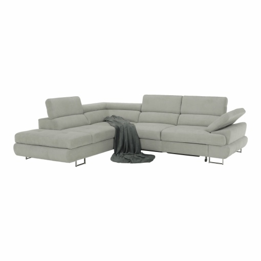 SET COLTAR BUTON R, MODEL STANGA, GRI DESCHIS, DIN TESATURA, EXTENSIBIL, UNIVERSAL (S/D), STIL MODERN, TK