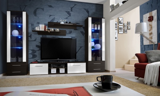 SET LIVING MODULAR CU LED GALINO C 23 EMEMWH GC STIL MODERN ASM