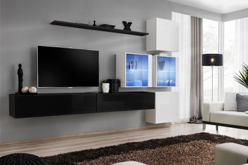 SET LIVING MODULAR CU LED SWITCH XIX 26 ZW SW19 STIL MODERN ASM
