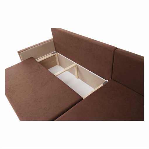 CANAPEA PAULITA, MARO/BEJ, DIN TESATURA ALOVA, UNIVERSAL (S/D), EXTENSIBILA, STIL MODERN, TK