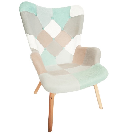 FOTOLIU DE DESIGN KAPRUN, MENTOL/MARO, DIN TEXTIL SI LEMN, STIL MODERN, TK
