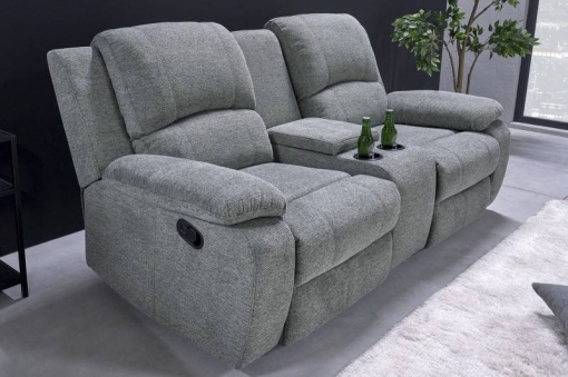 SCAUN CINEMATOGRAF, HOLLYWOOD, 2 LOCURI, DIN TEXTIL, COD 40993