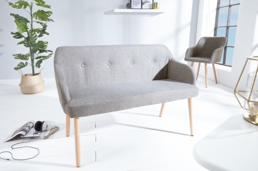 BANCUTA DIN LEMN NATURAL NATURAL/GRI DESCHIS SCANDINAVIA 37925 - DESIGN SCANDINAV