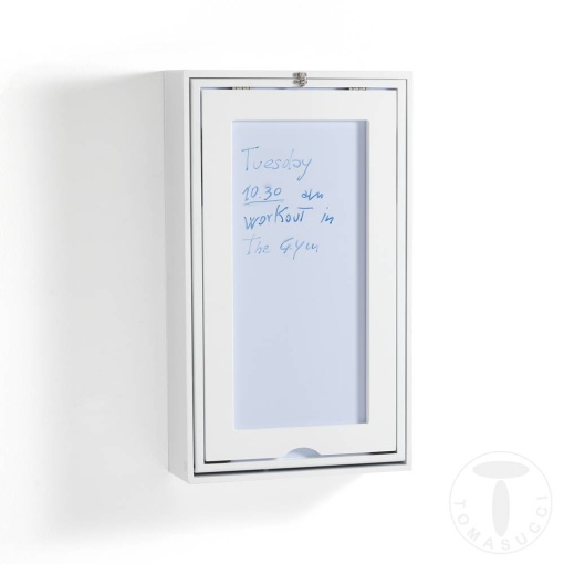 BIROU PLIABIL, PRATIKO, COD 4362, STIL MODERN, REALIZAT DIN MDF LACUIT ALB MAT