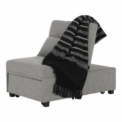 FOTOLIU EXTENSIBIL OKSIN, GRI DESCHIS, DIN TEXTIL, STIL MODERN, TK