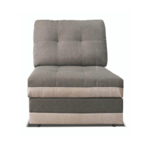 COLTAR CU UN LOC T-80 RUBA, GRI SI CREM, DIN TEXTIL INARI, (LxAxH): 80x98x83 cm, STIL MODERN, TK