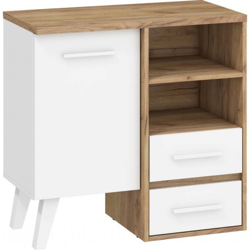 DULAP CU SERTARE NORDIS 1D2S DIVERSE NUANTE DIN PLACI LAMINATE DE CALITATE DESIGN SCANDINAV