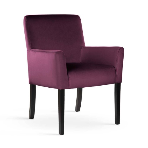 FOTOLIU CONFORTABIL TRINIDAD, BORDO/NEGRU, STIL CLASIC, ATR