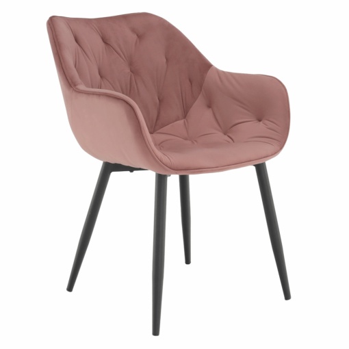 FOTOLIU DE DESIGN FEDRIS, ROZ/NEGRU, DIN TEXTIL VELVET SI METAL, STIL MODERN, TK