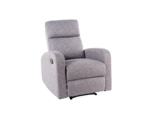 FOTOLIU RELAXARE MARS, GRI, CU TAPITERIE DIN TEXTIL, STIL MODERN, SIGNAL