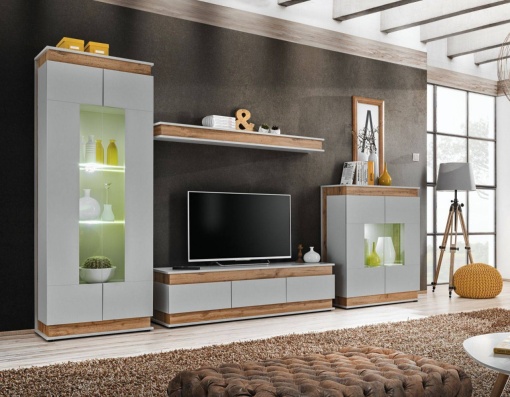 SET MODULAR LIVING CU LED BERLIN, ASPB BL, STIL MODERN, ASM