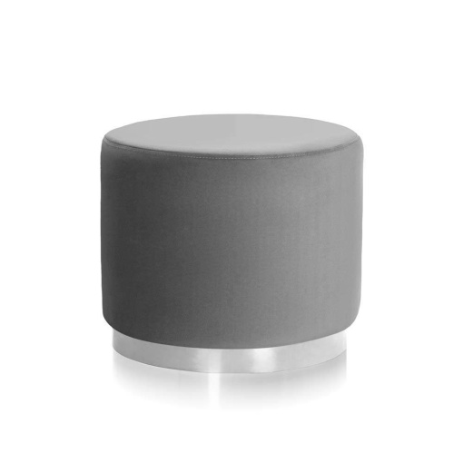 TABURET SISI, GRI/CROM, DESIGN MODERN, ATR