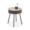 MASUTA DE CAFEA TROFEE, NATURAL-NEGRU ,STIL VINTAGE, HALMAR