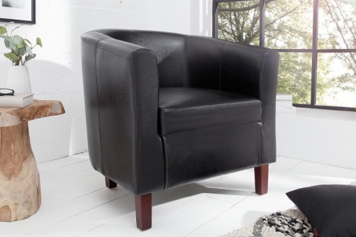 FOTOLIU CONFORTABIL ELEGANT HEMINGWAY NEGRU 38478 - DESIGN MODERN