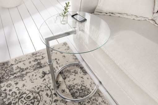 MASUTA DE CAFEA 50/70, EFFECT ARGINTIE, COD 36723, DESIGN MODERN