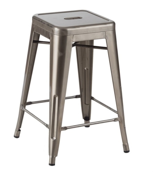 SCAUN DE BAR GRI HOKER TOWER 66, STIL MODERN B2