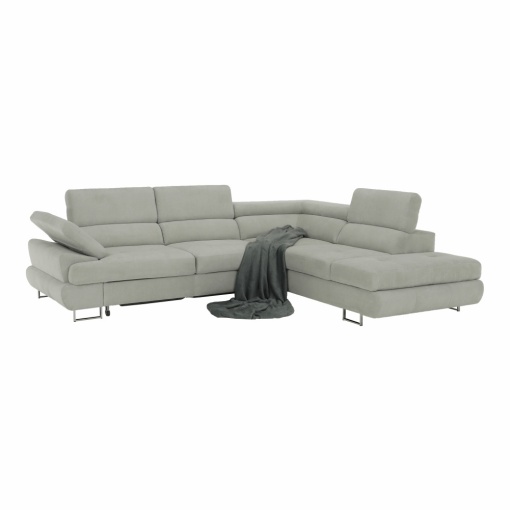 SET COLTAR BUTON R, MODEL DREAPTA, GRI DESCHIS, DIN TESATURA, EXTENSIBIL, UNIVERSAL (S/D), STIL MODERN, TK