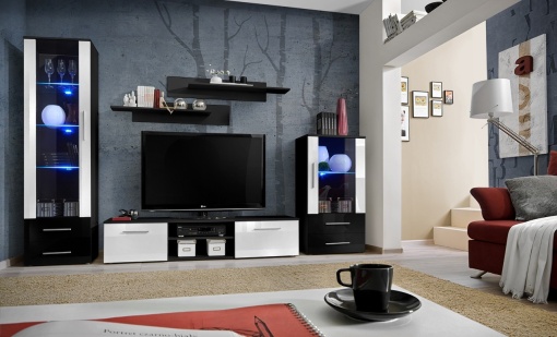 SET LIVING MODULAR CU LED GALINO I 28 ZSWH GI STIL MODERN ASM